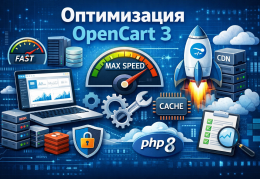 Оптимизация OpenCart 3